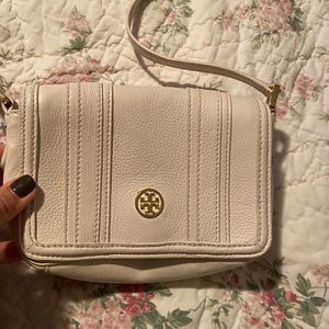 Tory Burch cream cross body